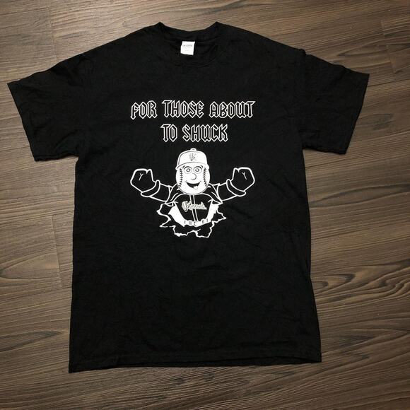 Gildan Other - ‘For Those About To Shuck’ Kernels Baseball Graphic Tee